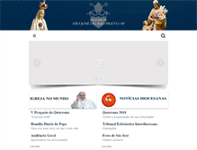 Tablet Screenshot of bispado.org.br